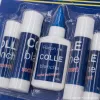 Blue packaging alcohol glue set 7ml yellow solid glue for cross-border use Application Scenario